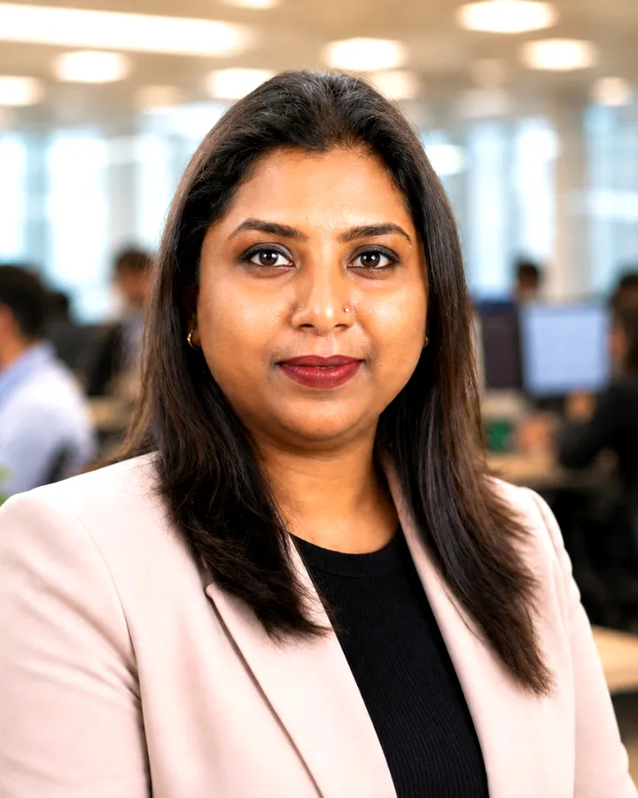 Portrait of Gayathri Nalinakshan